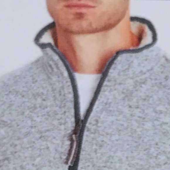 Mens Fleece Sherpa 1/4 Zip Pullover Sweater Shirt - Picture 9 of 16